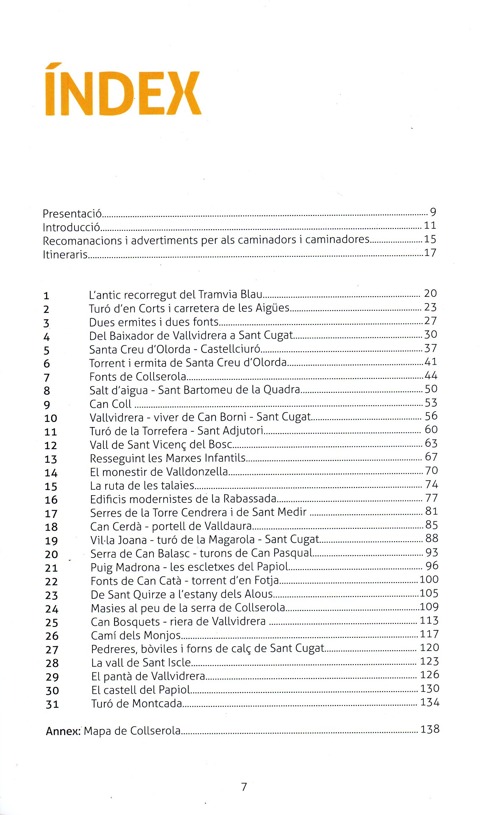 31 caminades pel Parc de Collserola - Miniatura 2